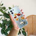 Vintage Wildflower Transparent Silicon Case For iQOO Z10x 5G