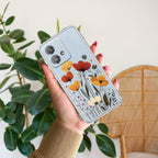 Vintage Wildflower Anti Yellow Case For Motorola Edge 40 Neo 5G