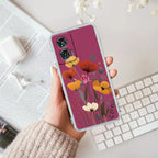 Vintage Wildflower Anti Yellow Case For Motorola G85 5G