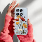 Vintage Wildflower Anti Yellow Case For Motorola Signature 5G