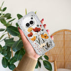 Vintage Wildflower Anti Yellow Case For Nothing Phone 2a Plus