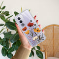 Vintage Wildflower Anti Yellow Case For Oppo A3 Pro 5G