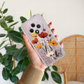 Vintage Wildflower Anti Yellow Case For Oppo F27 5G