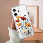 Vintage Wildflower Anti Yellow Case For OPPO Reno 14 Pro 5G
