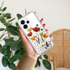 Vintage Wildflower Anti Yellow Case For Oppo Reno 15 Pro Mini 5G