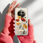 Vintage Wildflower Anti Yelllow Case For Realme 12 Pro Plus 5G