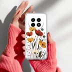 Vintage Wildflower Anti Yelllow Case For Realme 14 Pro Lite 5G