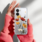 Vintage Wildflower Anti Yelllow Case For Realme P3 5G