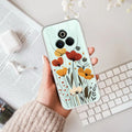 Vintage Wildflower Anti Yelllow Case For Realme P3 Pro 5G