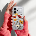 Vintage Wildflower Anti Yelllow Case For Realme P4 Power 5G