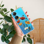 Vintage Wildflower Transparent Silicon Case For Vivo T2 5G