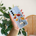 Vintage Wildflower Anti Yellow Case For Vivo V27 Pro 5G