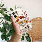 Vintage Wildflower Transparent Silicon Case For Vivo V60 5G