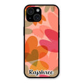 Virginia Customize Glass Case Cover For iPhone 15