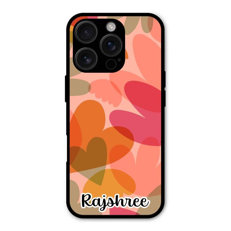Virginia Customize Glass Case Cover For iPhone 16 Pro Max