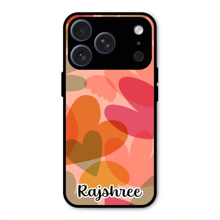 Virginia Customize Glass Case Cover For iPhone 17 Pro