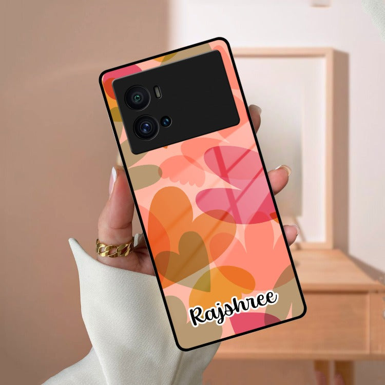 Virginia Customize Glass Case Cover For iQOO