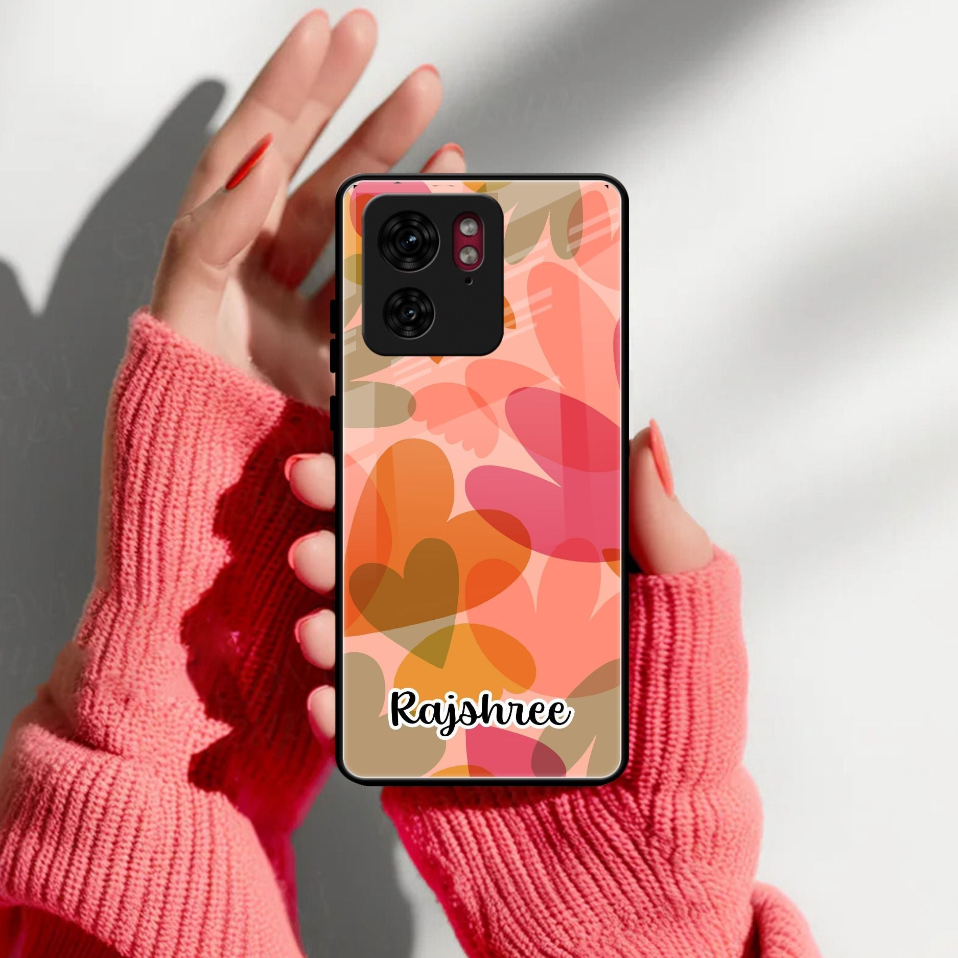 Virginia Customize Glass Case Cover For Motorola