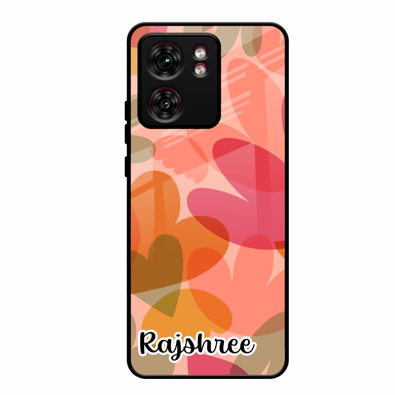 Virginia Customize Glass Case Cover For Motorola Edge 40