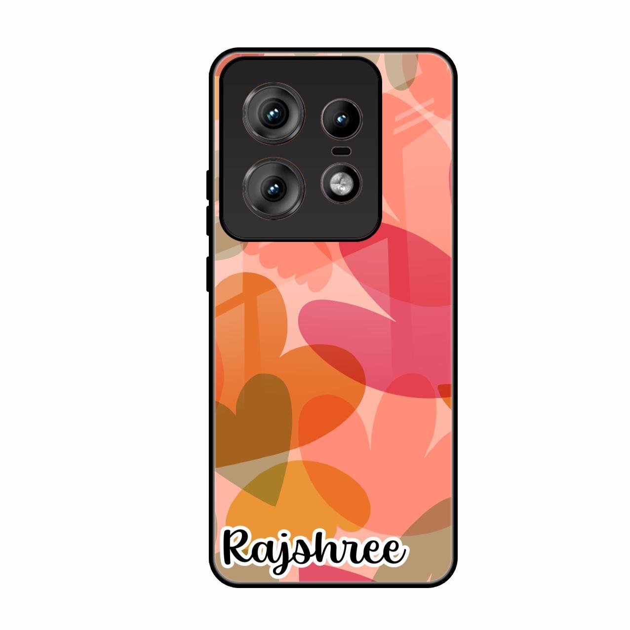 Virginia Customize Glass Case Cover For Motorola Edge 50 Pro