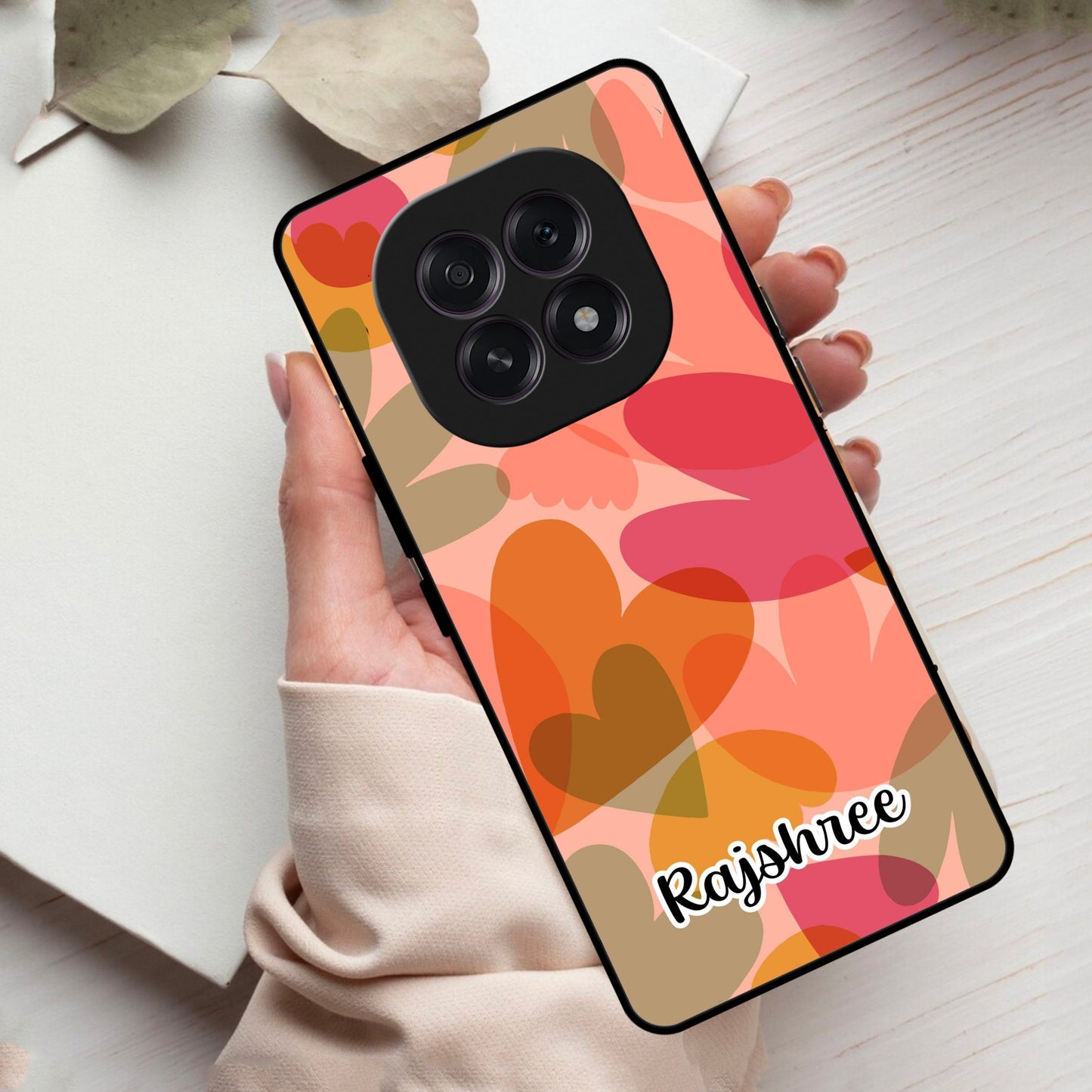 Virginia Customize Glass Case Cover For Oppo