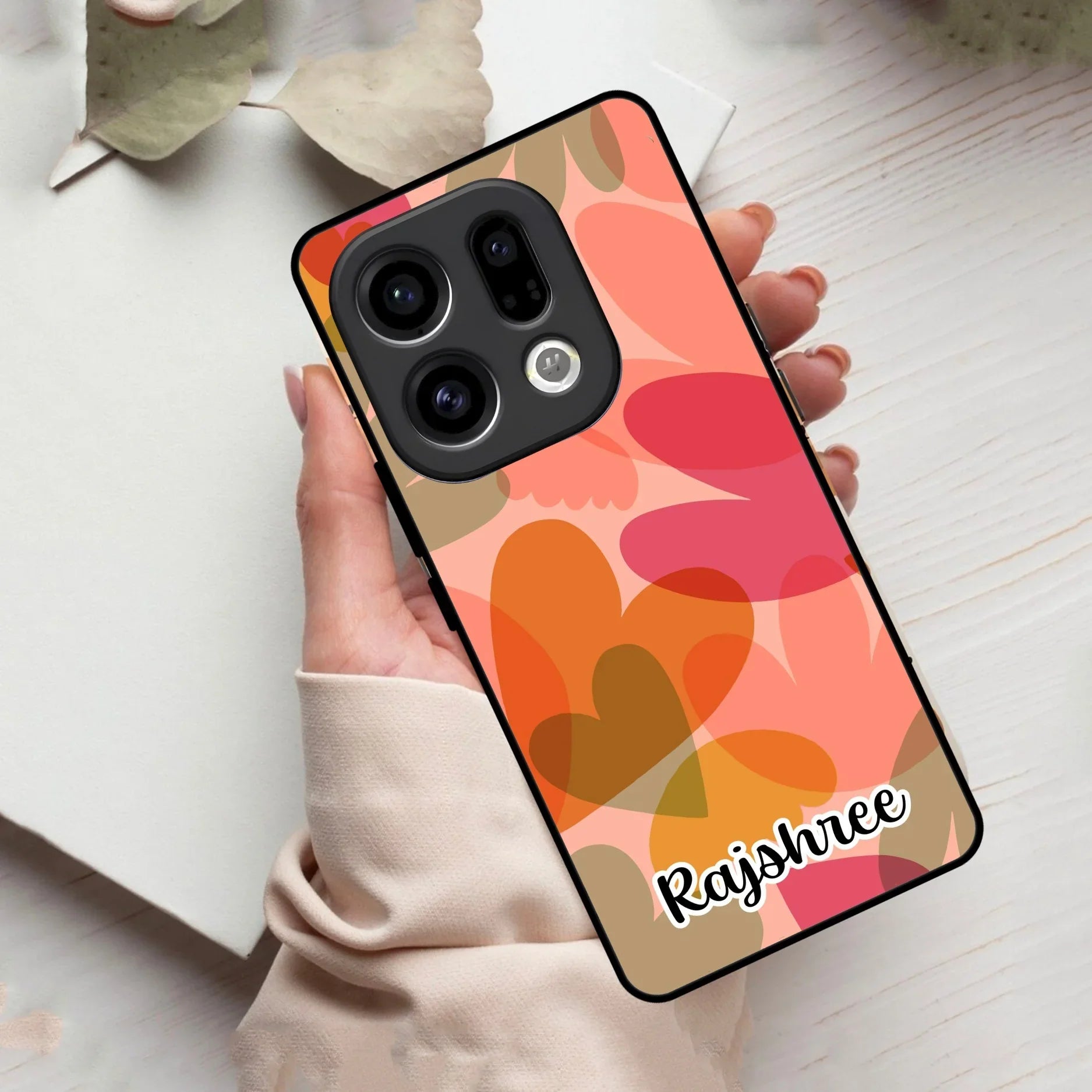 Virginia Customize Glass Case Cover For Oppo