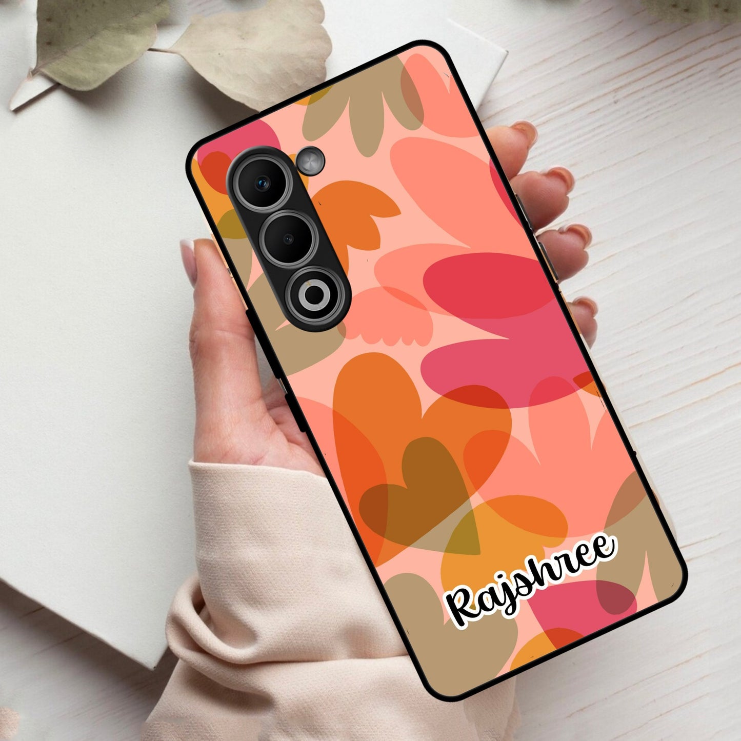 Virginia Customize Glass Case Cover For Oppo