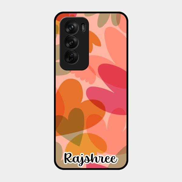 Virginia Customize Glass Case Cover For Oppo Reno 12 Pro 5G