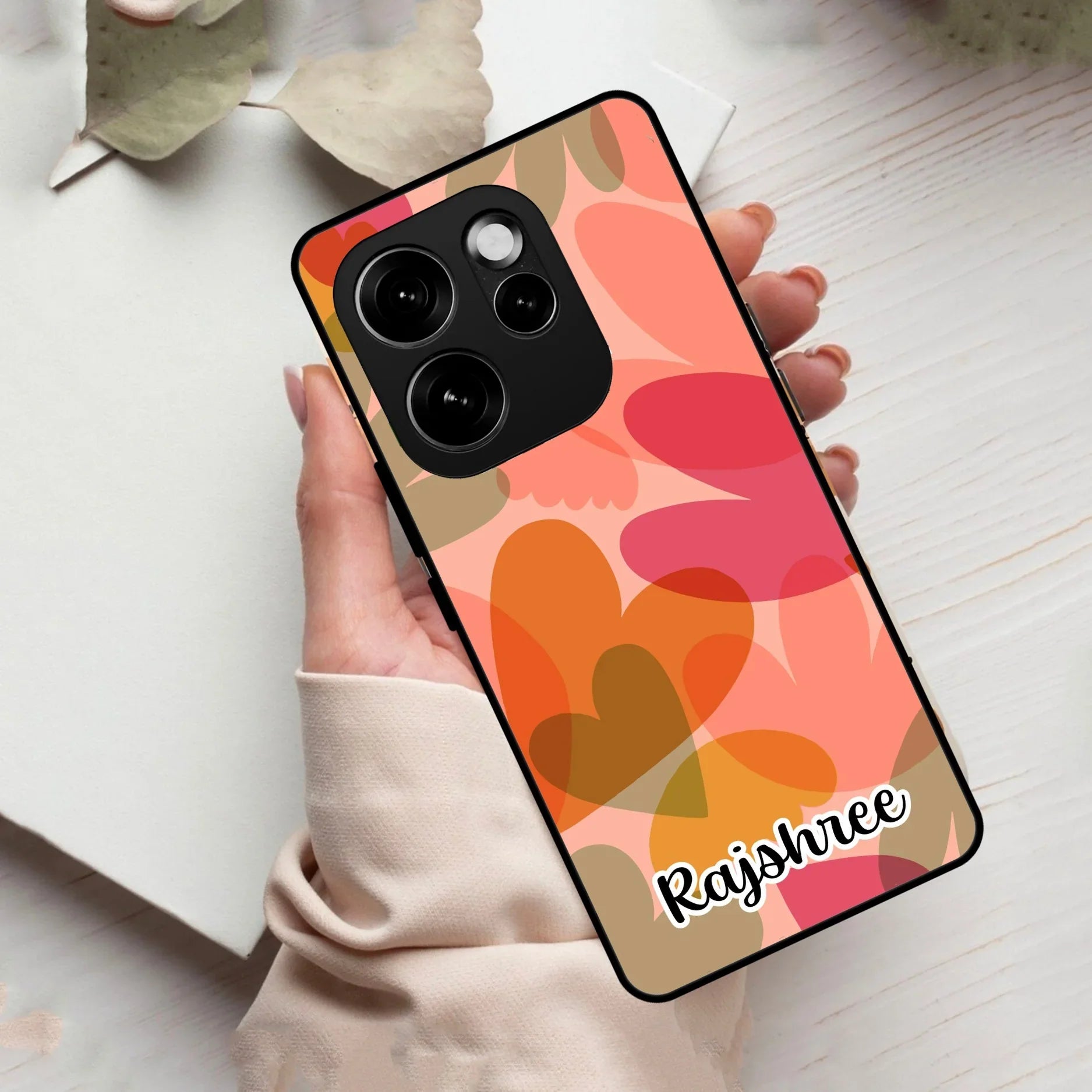 Virginia Customize Glass Case Cover For Oppo