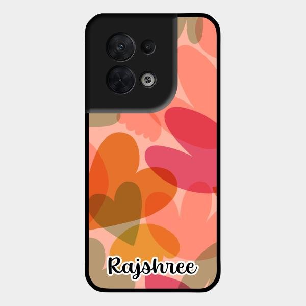 Virginia Customize Glass Case Cover For Oppo Reno 8 5G
