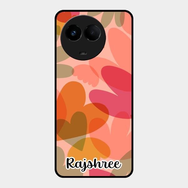 Virginia Customize Glass Case Cover For Realme 11 5G