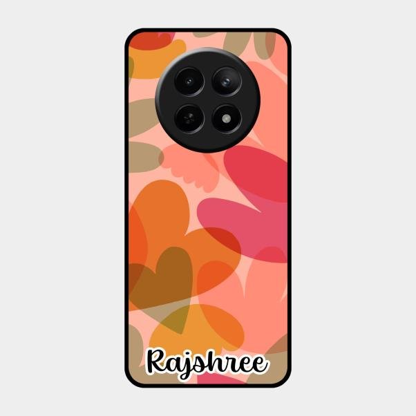 Virginia Customize Glass Case Cover For Realme 12X 5G