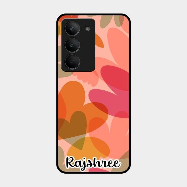 Virginia Customize Glass Case Cover For Realme 14X 5G