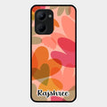 Virginia Customize Glass Case Cover For Realme C33 2023