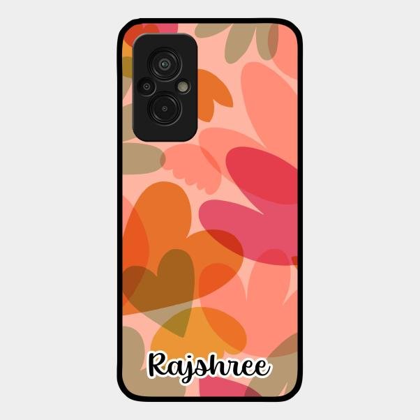 Virginia Customize Glass Case Cover For Redmi 11 Prime 4G