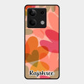 Virginia Customize Glass Case Cover For Redmi Note 13 5G