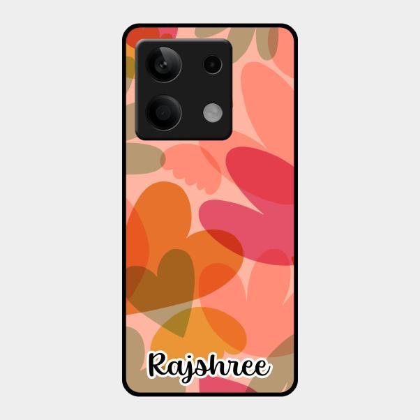 Virginia Customize Glass Case Cover For Redmi Note 13 5G