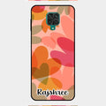 Virginia Customize Glass Case Cover For Redmi Note 9 Pro