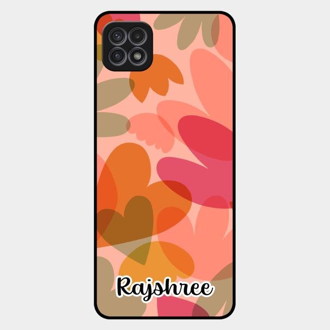 Virginia Customize Glass Case Cover For Samsung Galaxy F42 5G