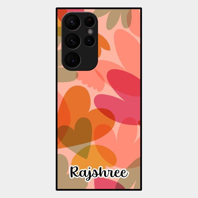 Virginia Customize Glass Case Cover For Samsung Galaxy S22 Ultra 5G