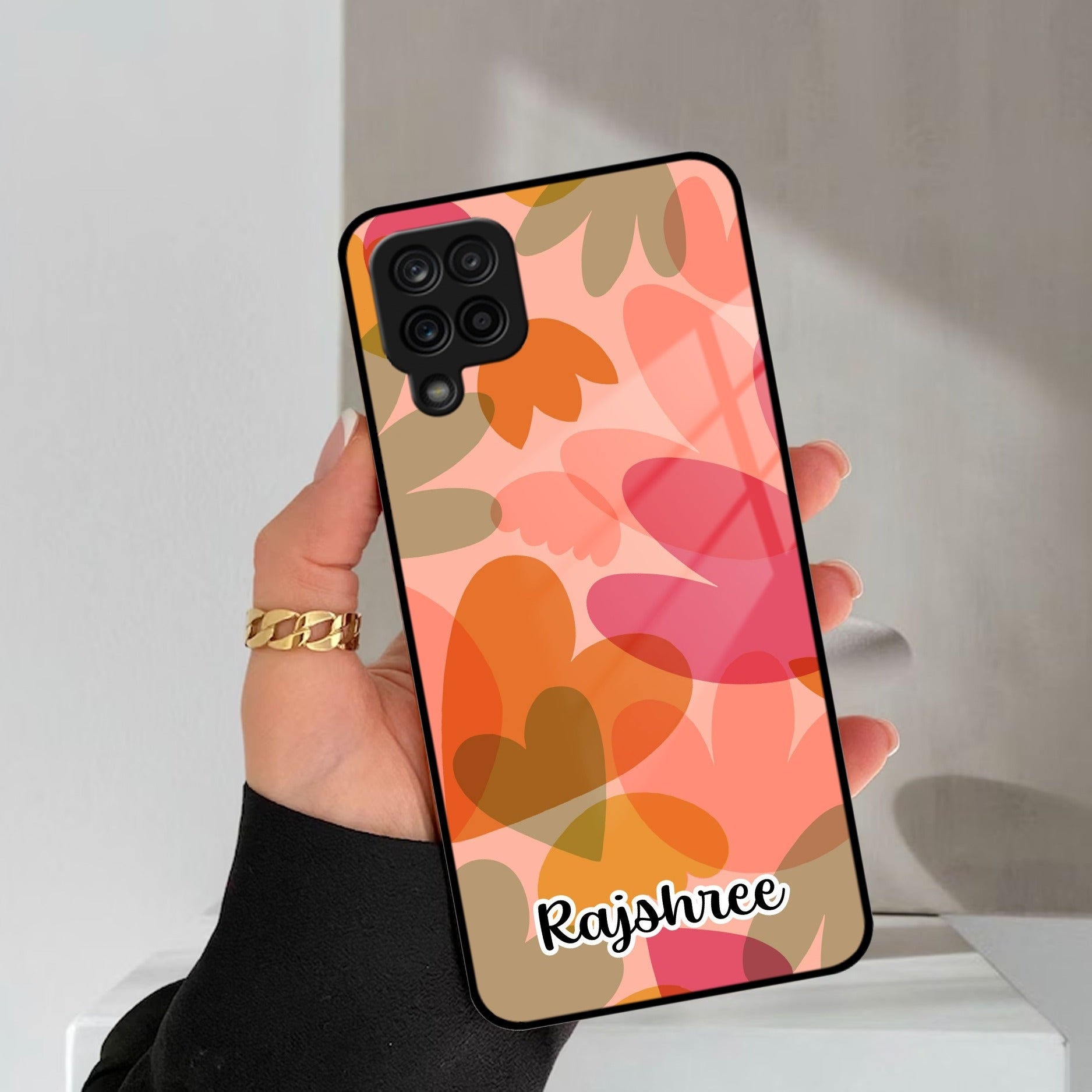 Virginia Customize Glass Case Cover For Samsung Galaxy M42 5G