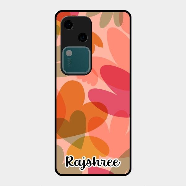 Virginia Customize Glass Case Cover For Vivo V30 5G