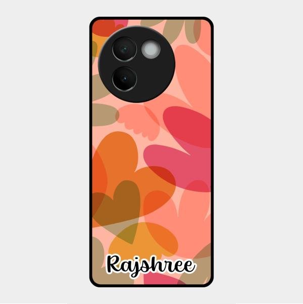 Virginia Customize Glass Case Cover For Vivo V30E 5G