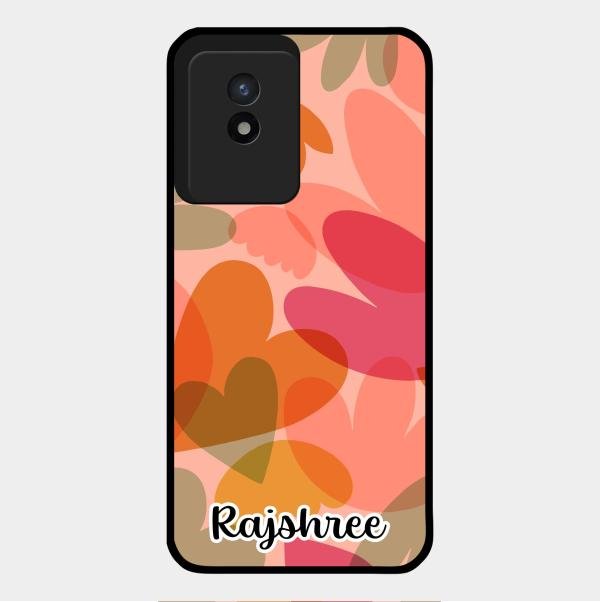 Virginia Customize Glass Case Cover For Vivo Y02T