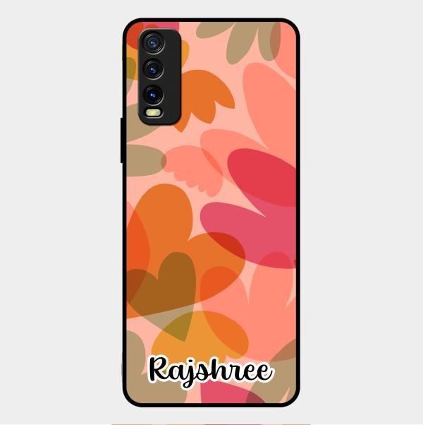 Virginia Customize Glass Case Cover For Vivo Y12G