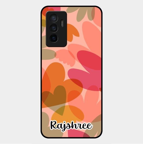 Virginia Customize Glass Case Cover For Vivo Y75 4G