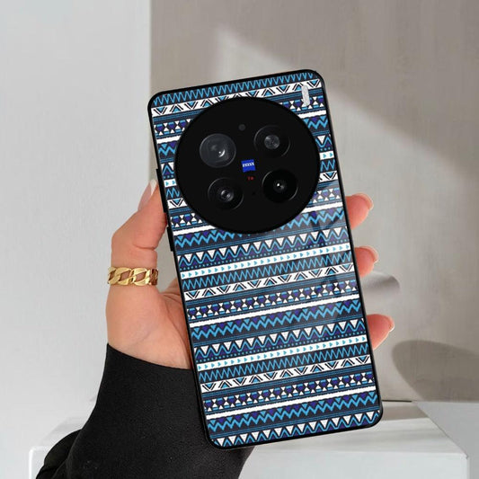 Mandala Glossy Metal Case Cover For iQOO - ShopOnCliQ