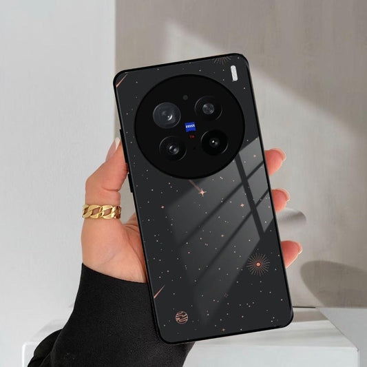 Celestial Design Glossy Metal Case Cover For iQOO - ShopOnCliQ