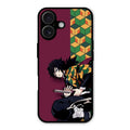 Water Soul Glass Case Cover For iPhone 16 Plus