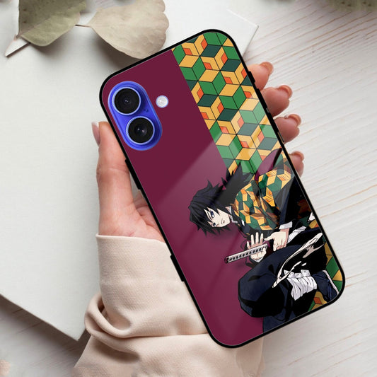 Water Soul Glass Case Cover For iPhone